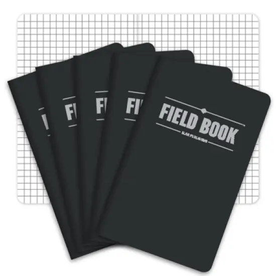 Elan Publishing Company Mini Field Book Set - Graph Text / Black Cover image {5}
