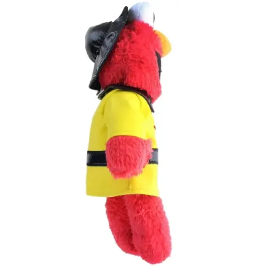 Gund Sesame Street 9.5 Inch Fireman Elmo Collectible Plush image {1}