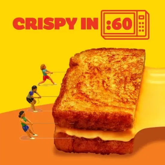 Lunchables Cheese Frozen Grilled Cheesies - 2ct/5.71oz image {1}