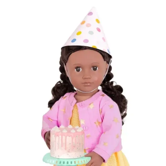 Our Generation Sweet Celebration Birthday Party Accessory Set for 18" Dolls image {3}