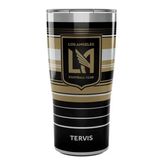 MLS Los Angeles FC 20oz Hype Stripe Stainless Steel Tumbler image {3}