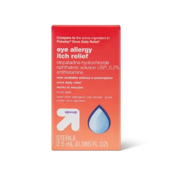 Once Daily Eye Allergy Itch Relief Eye Drops - up&up&trade; image {3}