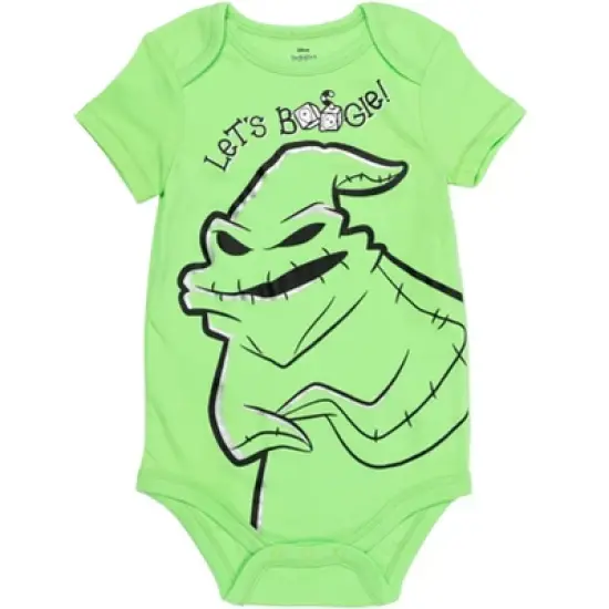 Disney Nightmare Before Christmas Jack Skellington Sally 5 Pack Bodysuits Multi  image {2}