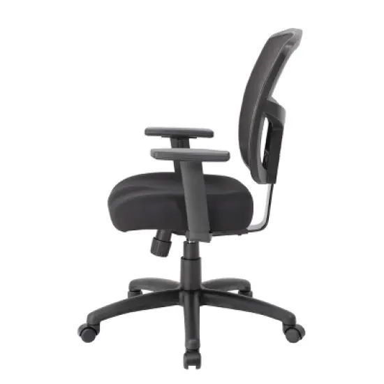 Task Chair Synchro-Tilt Black - Boss Office Products image {6}