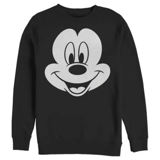 Men's Mickey & Friends Large Face Sweatshirt image {3}
