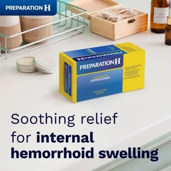 Preparation H Hemorrhoidal Suppositories - 12ct image {2}