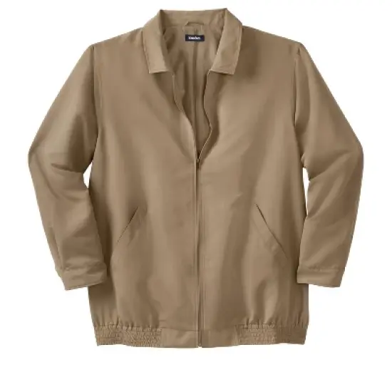 KingSize Men's Big & Tall Classic Water-Resistant Bomber image {4}