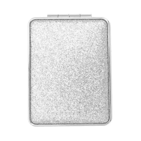 Unique Bargains Rectangular Double-sided Makeup Mirror 1 Pc image {9}