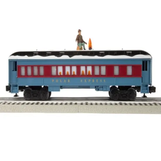 Lionel Electric The Polar Express Disappearing Hobo Car O Gauge Model Train Car with Interior Illumination and Operating Couplers image {1}