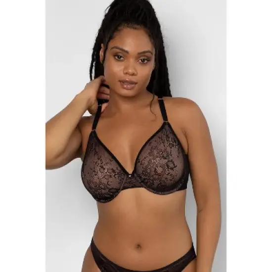 Smart & Sexy Sheer Mesh Demi Underwire Bra 2-Pack image {12}