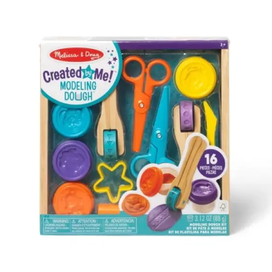 Melissa & Doug Cut, Sculpt, and Roll Clay Play Set With 8 Tools and 4 Colors of Modeling Dough: Fine Motor Skills Modeling Set image {9}