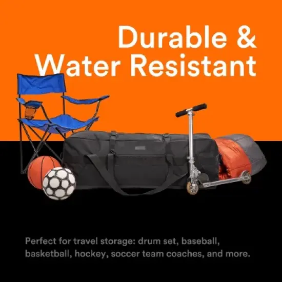 Heavy Duty Extra Large Duffle with Upgrade Zipper, Durable & Water Resistant. image {4}
