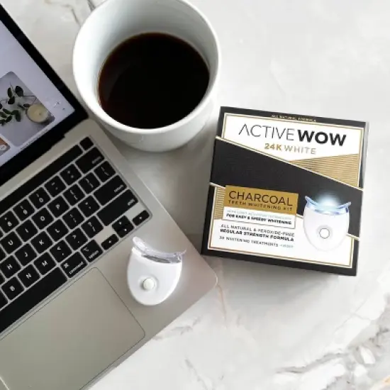 Active Wow White Charcoal Teeth Whitening Kit image {11}