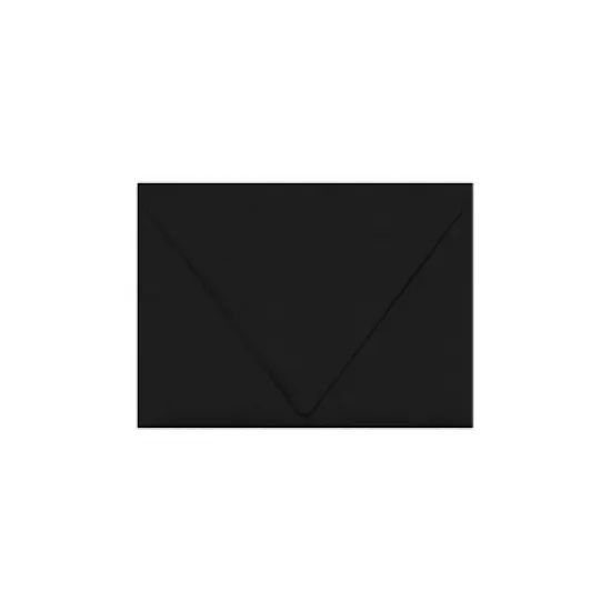 LUX A7 Contour Flap Envelopes (5 1/4 x 7 1/4) 250/Pack Black Linen (1880-BLI-250) image {2}