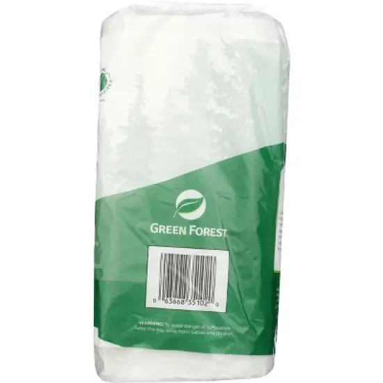 Green Forest 100% Recycled Bathroom Tissue 2-Ply 198 Sheets - Case of 24/4 ct image {4}