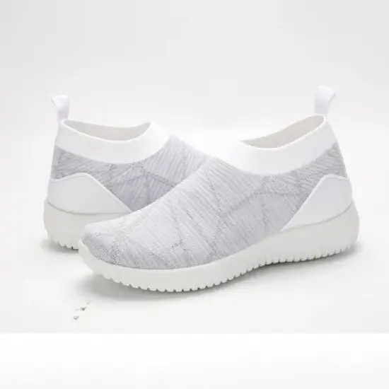 Mio Marino's Women's Casual Slip On Sneakers with Breathable Mesh image {2}
