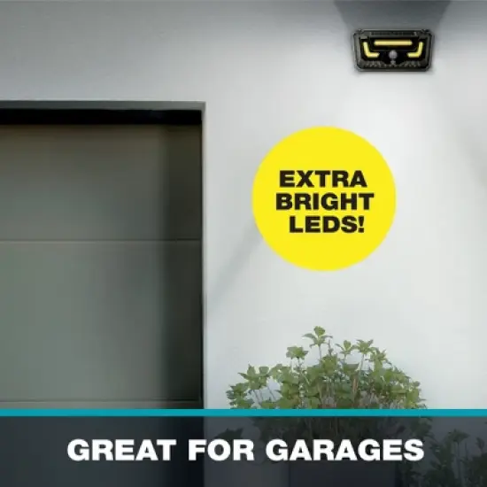 Bell + Howell Bionic Wall Lights Motion Activated Solar Powered Outdoor Security Lights image {4}