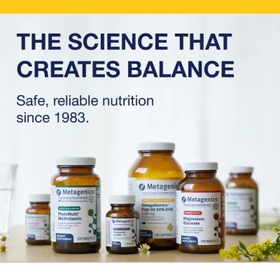 Metagenics OmegaGenics Fish Oil 720, Omega-3 EPA & DHA, Heart, Musculoskeletal & Immune Health Support, 240 Softgels image {6}