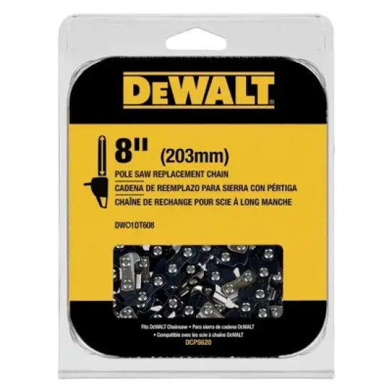DeWalt Genuine OEM Replacement 8 Inch Guide Bar # DWZCSB8 image {3}