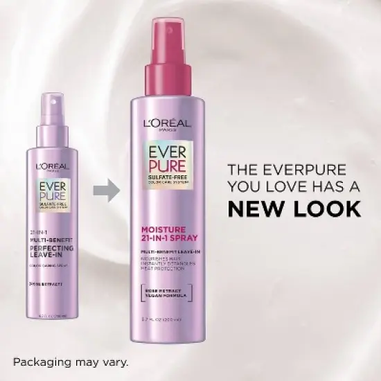 L'Oreal Paris EverPure 21-in-1 Leave In Conditioner Spray - 6.8 fl oz image {8}
