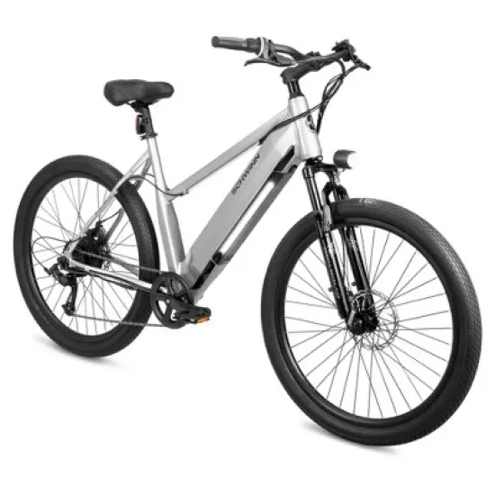 Schwinn Adult Marshall 27.5" Step Through Hybrid Electric Bike image {1}