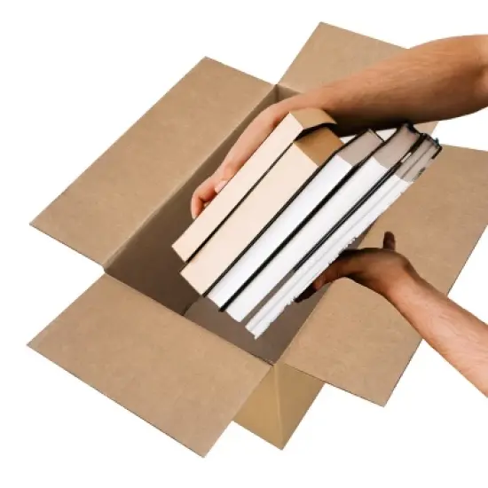 UBMOVE Pack of 25 Small Moving Boxes, Size: 16"x10"x10" Cardboard Boxes image {9}