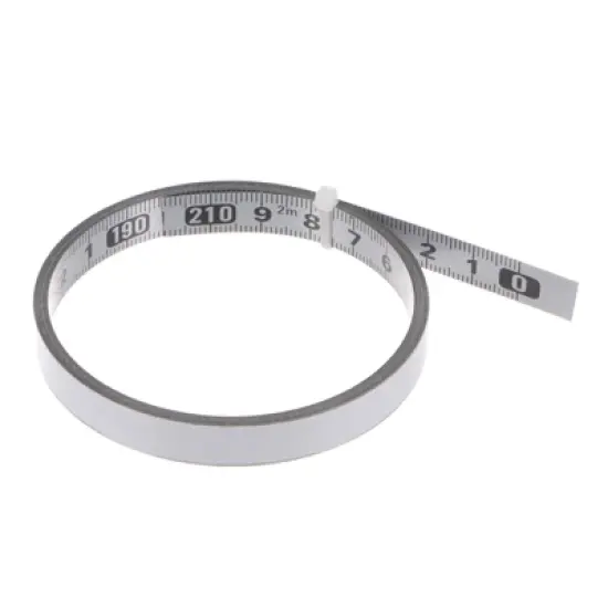Unique Bargains Steel Right to Left Read Sticky Double Scale Tape Measure image {5}
