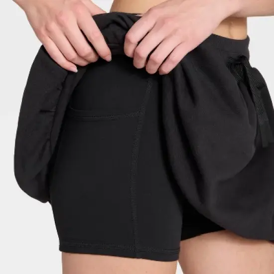 Women's French Terry Bubble Skort - JoyLab&trade; image {3}