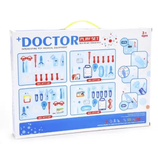 Link Worldwide Medical Doctor Hospital Kit Playset Pretend Play Toy Comes With 16 Different Medical Toy Tools image {2}