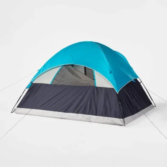 6 Person Dome Tent Blue - Embark&trade; image {1}