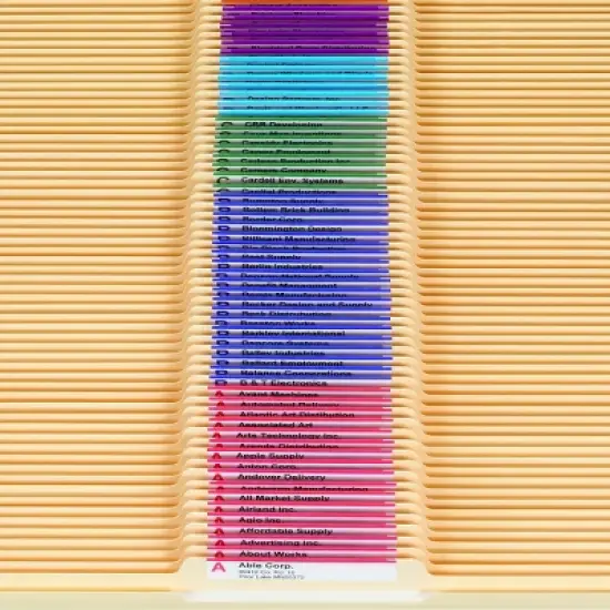 Smead File Folder, Reinforced 1/3-Cut Tab Center Position, Letter Size, Manila, 100 Per Box (10336) image {4}