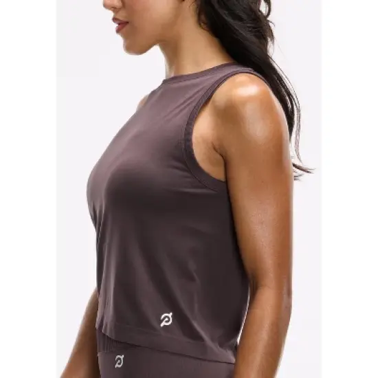 Peloton Women's Seamless Muscle Tank, Raisin image {3}