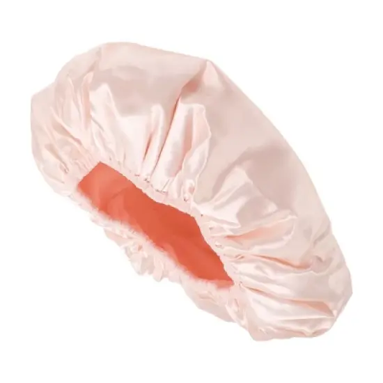 Unique Bargains Women Durable Solid Color Shower Cap 1 Pc image {7}