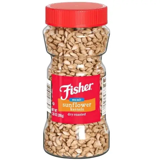 Fisher Salted Dry Roasted Sunflower Kernels, 7.25 oz image {3}