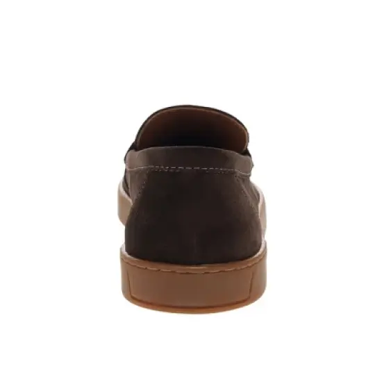 Dockers Mens Vaughn Suede Leather Casual Slip-On Penny Loafer Shoe image {2}