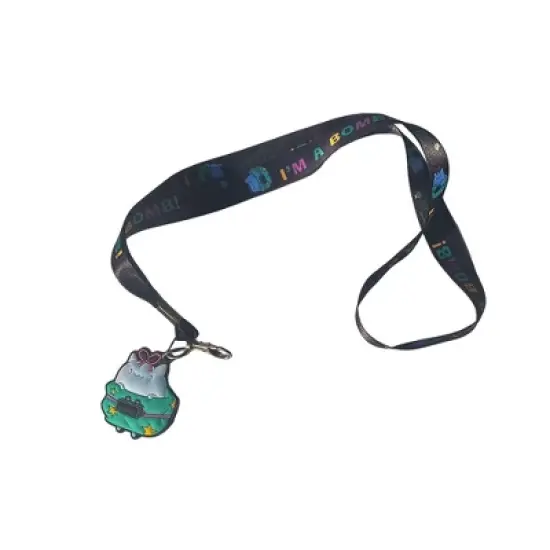 Crowded Coop, LLC Bravest Warrior I'm Catbug I'm A Bomb Lanyard image {3}