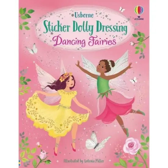Sticker Dolly Dressing Dancing Fairies - by  Fiona Watt (Paperback) image {2}