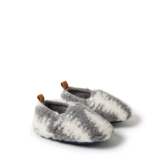 Dearfoams Baby Tree Pattern Closed Back Slippers image {1}