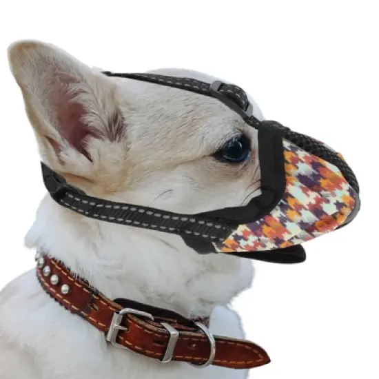 Unique Bargains Bite-proof Muzzle for Small Dog 1 Pc image {6}