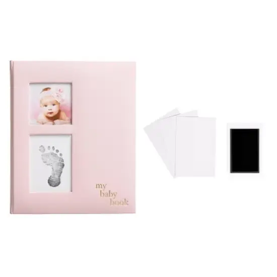 Pearhead Linen Baby Memory Book image {1}