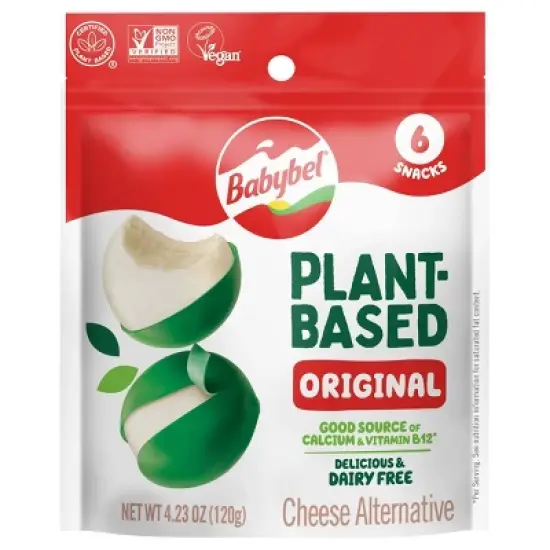 Babybel Plant-Based Vegan Cheese Alternative - 4.23oz/6ct image {7}