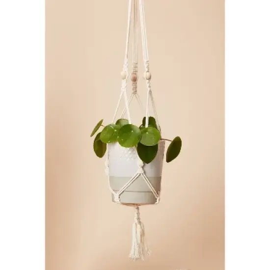 Hang Time DIY Macrame Plant Pot Hanger image {2}
