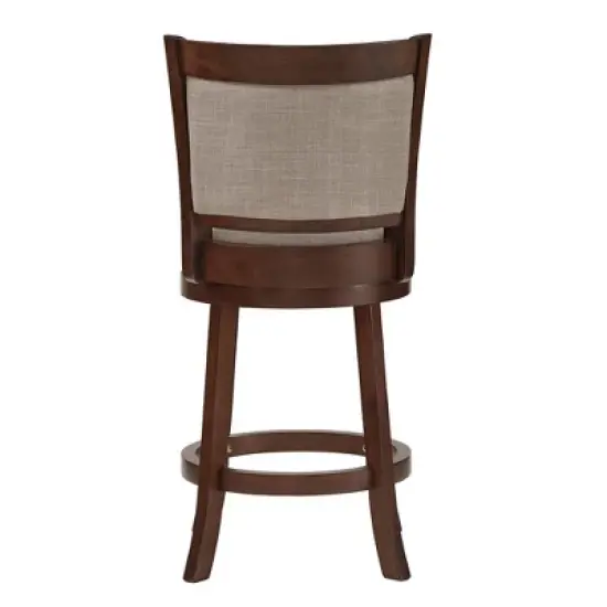 24" Piacenza Swivel Counter Height Barstool - Inspire Q image {6}