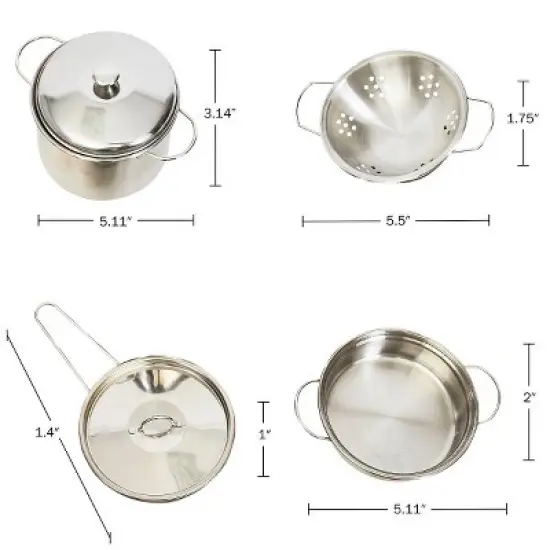 Toy Time 23-Piece Play Kitchen Accessories & Chef Set image {7}