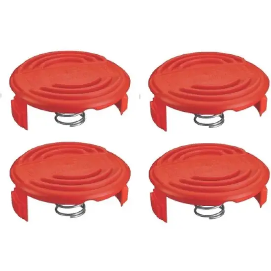Black and Decker 4 Pack of Genuine OEM Replacement Spool Caps - RC100P-4PK image {4}