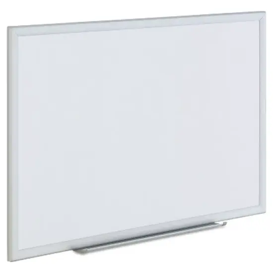 UNIVERSAL Dry Erase Board Melamine 36 x 24 Aluminum Frame 44624 image {1}