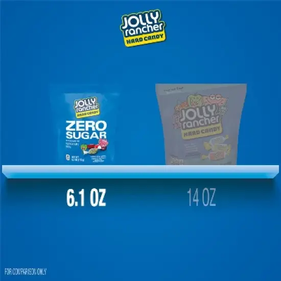 Jolly Rancher Zero Sugar Assorted Fruit Flavored Hard Candy - 6.1oz image {6}
