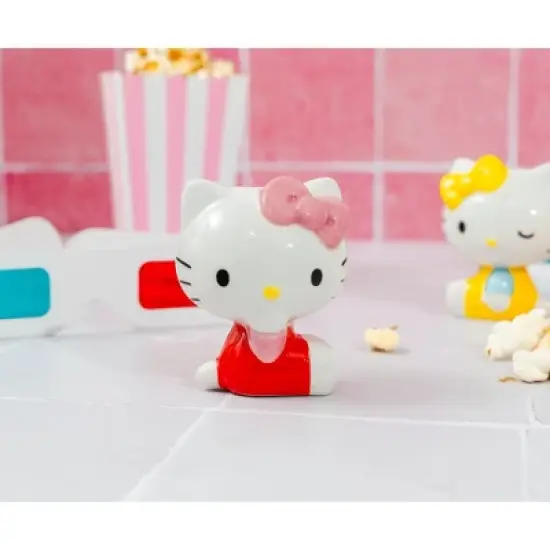 Silver Buffalo Sanrio Hello Kitty and Mimmy Ceramic Salt and Pepper Shaker Set image {8}
