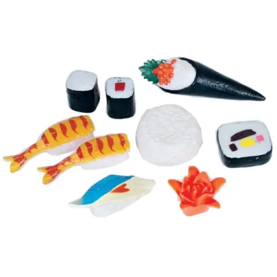 MOJO Life-Size Pretend Play Japanese Food - 10 Pcs image {1}
