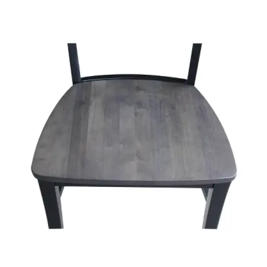 Set of 2 Cosmo Roma Ladderback Chairs - International Concepts image {6}